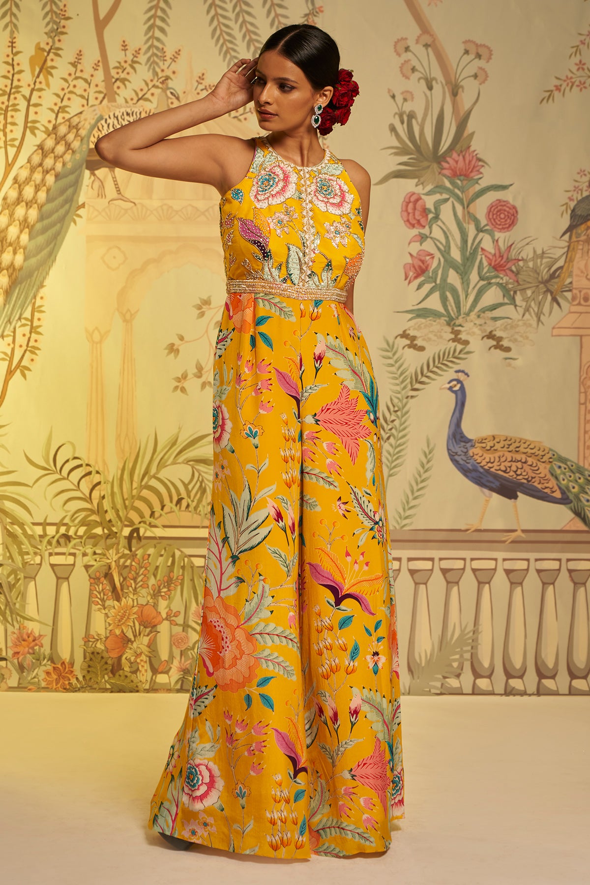 Amber Floral Jumpsuit