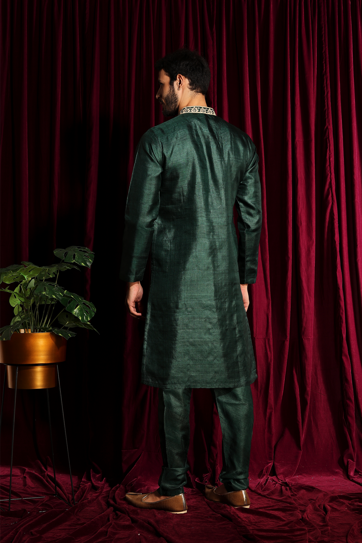 Green Kurta Set