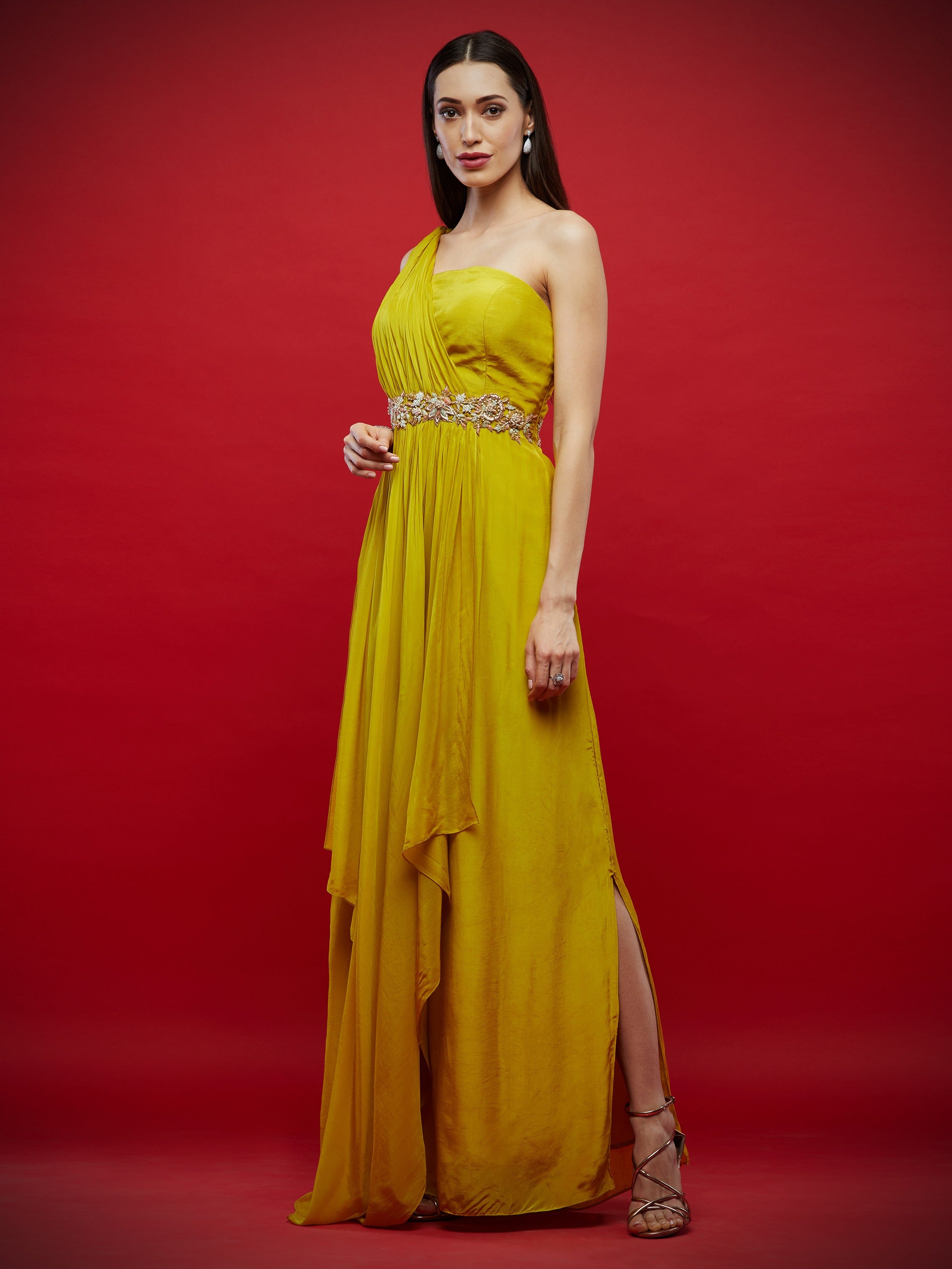Lemon Yellow Gown