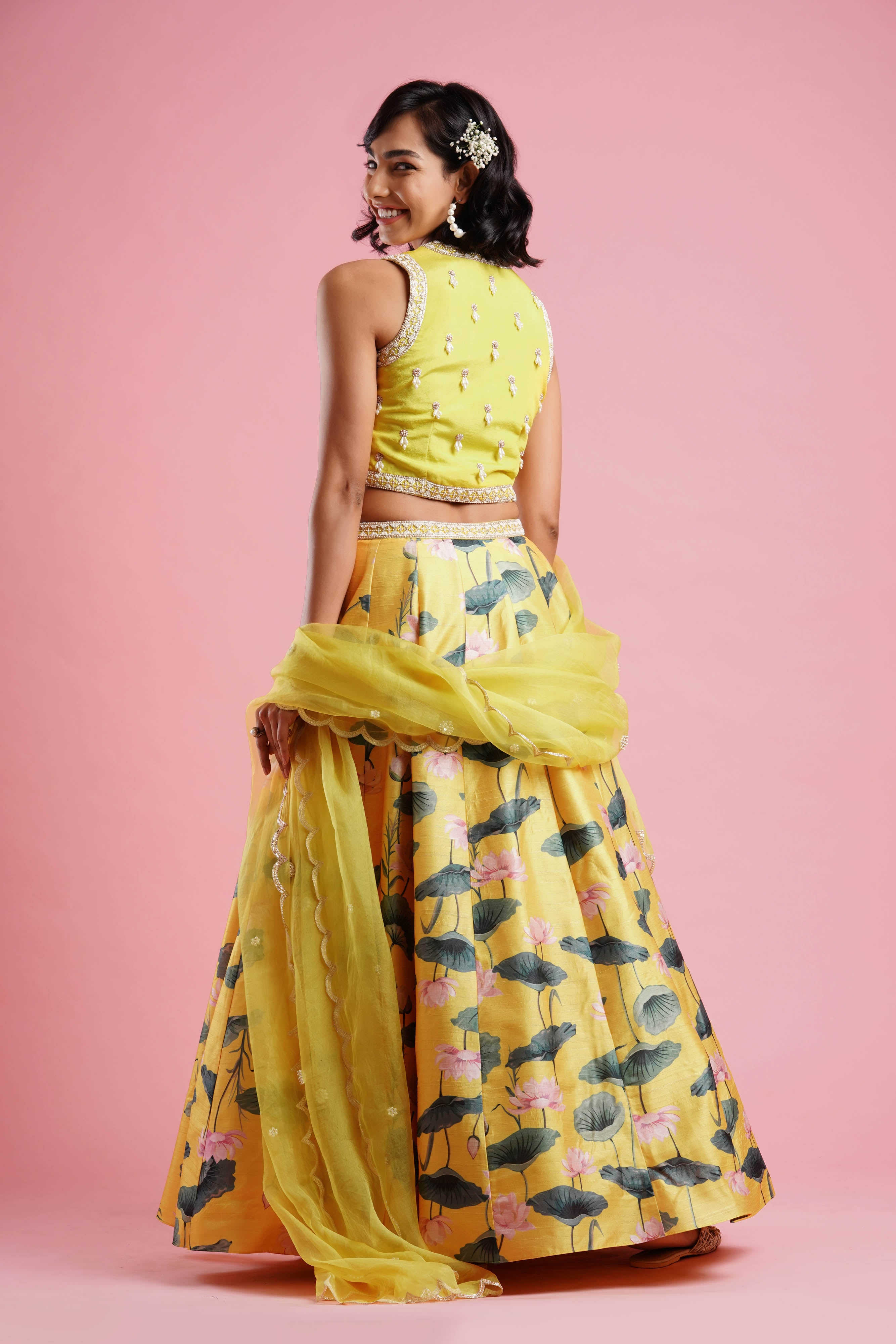 Shrug Jacket Lehenga