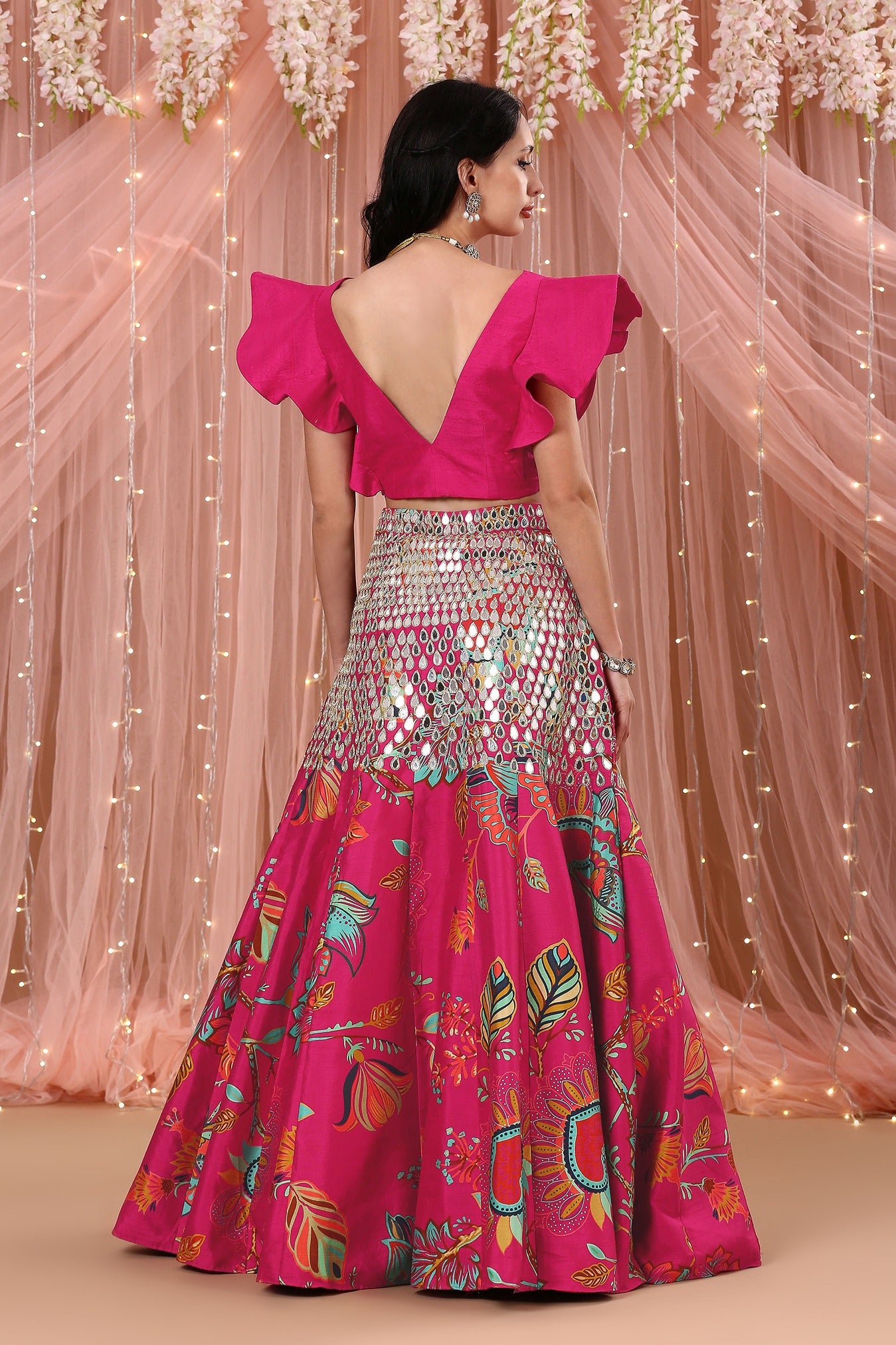 Rani Mirror Lehenga