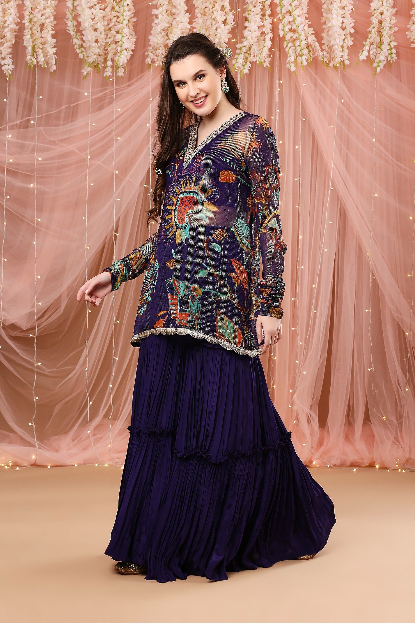 Purple Gharara