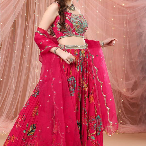 Buy Baby Pink Colour Sabyasachi Designer Lehenga Choli With Embroidery Work  Wedding Lehenga Choli Party Wear Indian Women,lengha,skirt,dresses Online  in India - Etsy
